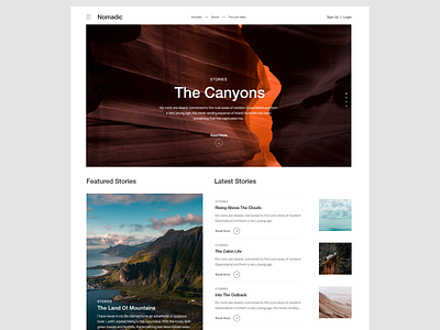 Nomadic - Homepage