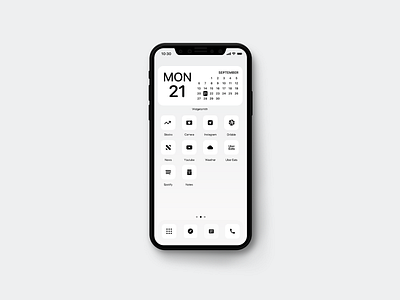 FREE - Minimalistic Icon pack 75 Icons free freebie freebies icons iconset ios ios14 minimal minimalistic modern