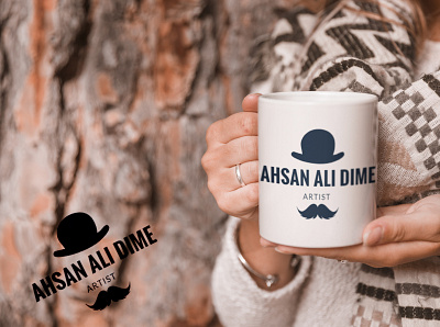 Product mockup by Ahsan Ali Dime adobe cup design photoshop