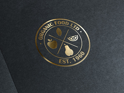 Logo design project for organic food shop branding business card creative creative logo design logo logo design vector