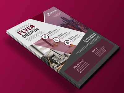 Corporate flyer design project business corporate flyer creative design flyer design graphic design vector