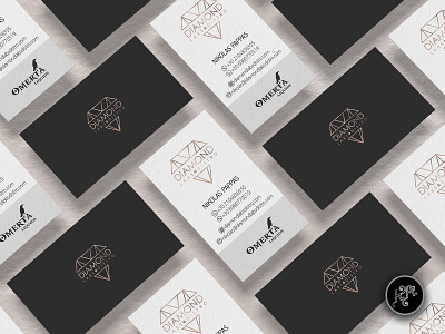 Diamond labs business card design