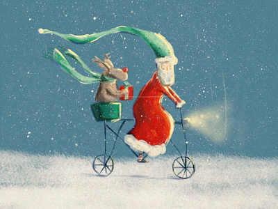 Christmas illustration digitalart graphic design happy new year illustration merrychristmas winter