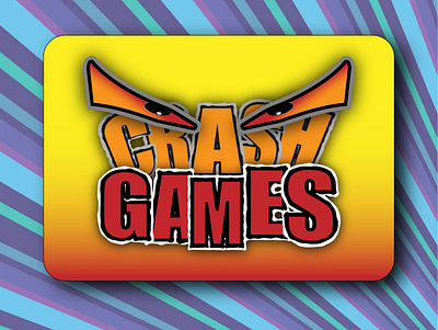 crash games tease A art design icon illustration illustrator logo typography vector