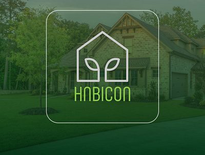 Habicon - EcoHomes art branding design icon illustration illustrator inspiration logo typography vector