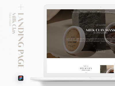 Landing Page - Milk Clay Mask Order