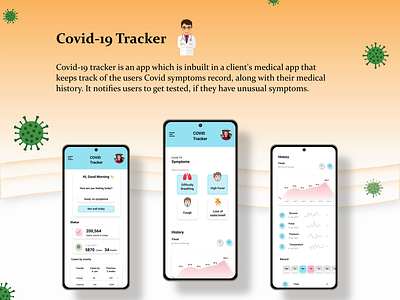 Covid-19 Tracker app