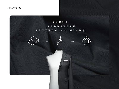 Bytom - Polish men's clothing brand bytom clean ecommerce luxury minimal shop suit webdesign website