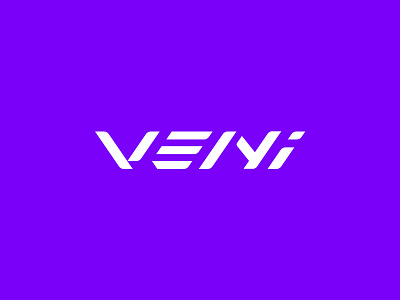 Veni — Modern Logotype branding design flat illustrator lettering logo minimal typography vector workmark