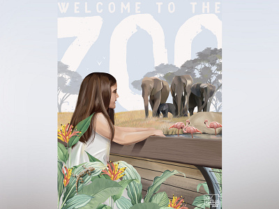 The Foundations of Zoos art artwork digital art digital illustration drawing idea illustration magazine