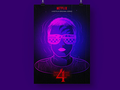 Eleven, Stranger Things design poster
