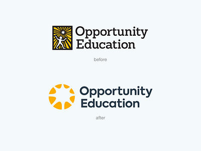 Opportunity Education branding icon logo