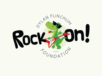Dylan Flinchum "Rock On!" Foundation branding design icon illustration logo