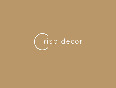 Crisp Decor branding challenge crispdecor decor design interior logo logocore logotype typography