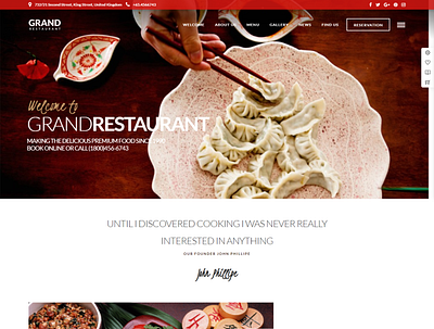 I will build professional WordPress Restaurant theme restaurant design restaurant menu wordpress design wordpress theme wordpress themes