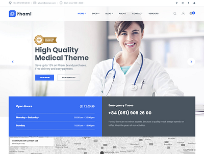 I will design a wordpress Medical & Health WooCommerce Theme health theme mobile friendly website website website design woocommerce theme wordpress medical theme wordpress medical theme