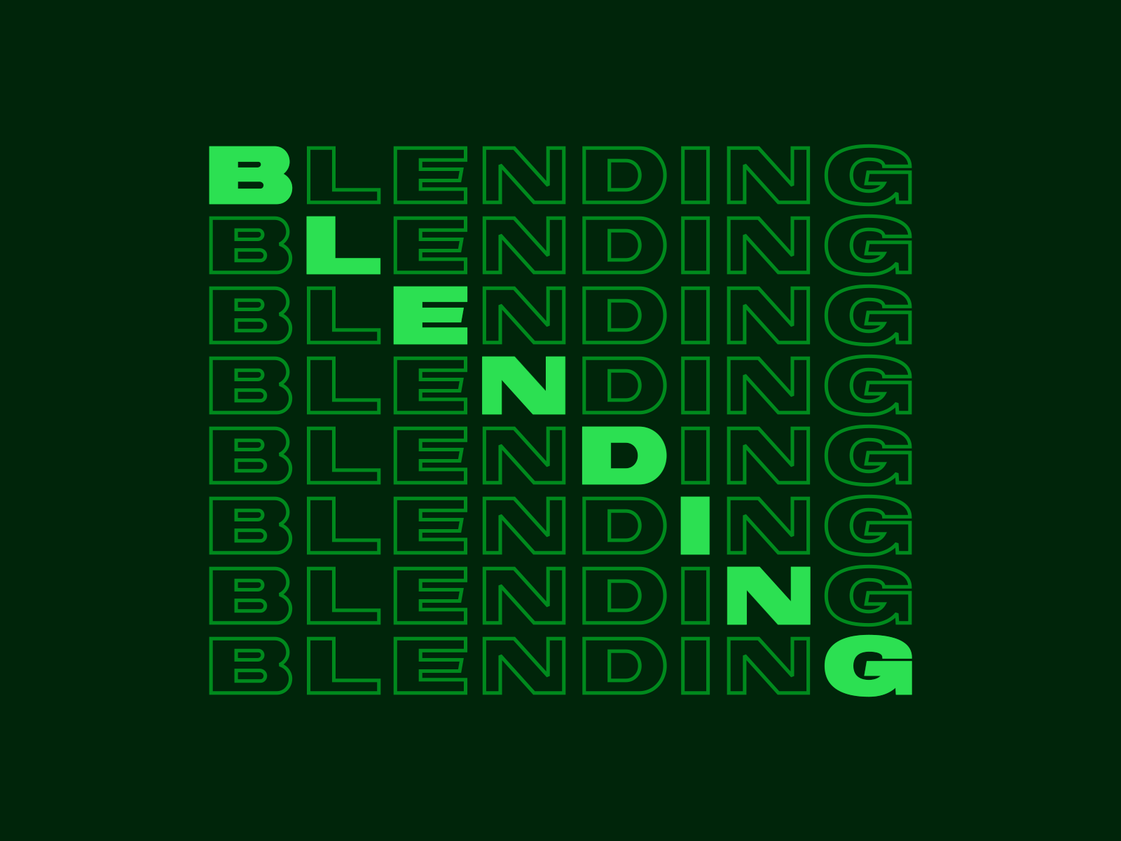 Sliding Text Animation 2d animation after effects tutorial animation animation after effects font insideofmotion matrix monochrome motion design motion graphics text text animation tutorial type typography