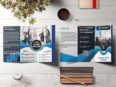 Corporate Trifold Brochure design brochure design business brochure corporate brochure design design professional brochure trifold brochure