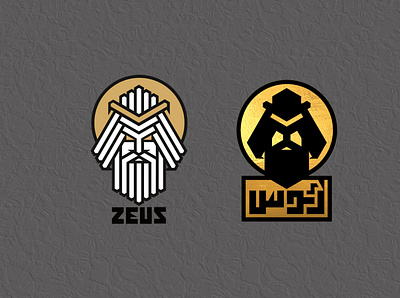 zeus branding design graphic design illustration logo logotype marjannavab typography zeus charactur