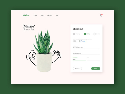 Checkout Page - Daily UI Challenge #002