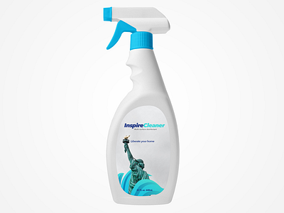 InspireClean Branding, mock product