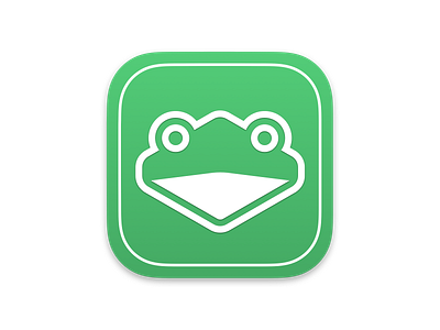 A Certain Green Frog icon mac macos