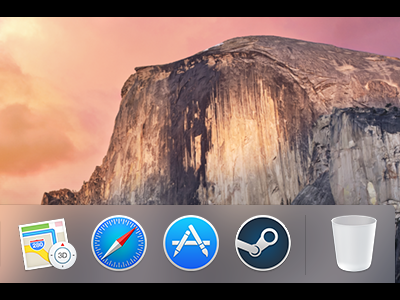 OS X Steam Icon icon mac steam