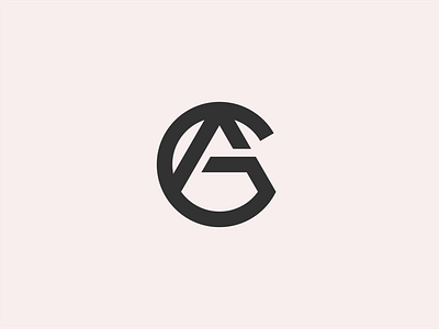 AG logo ag branding branding design design graphic identity identity design justin logo logo designer minimal minimalism monogram studio hazar verkest