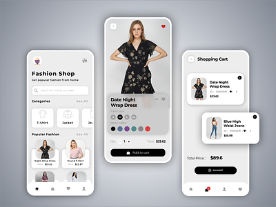 Shopping App Designs android app design android app development animation design designing graphic design illustration ios app design ios app development mobile app design web desgin