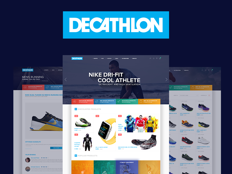 decathlon web shop