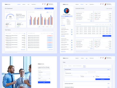 Customer Relationship Management v.2 app b2c crm flight travel ui ux web