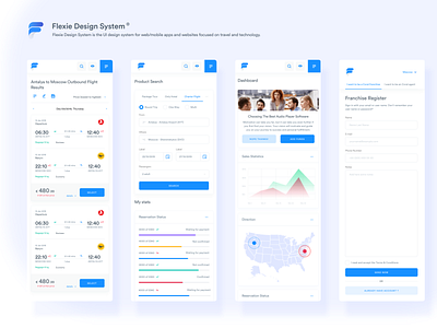 Flexie Design System ® Mobile Interfaces