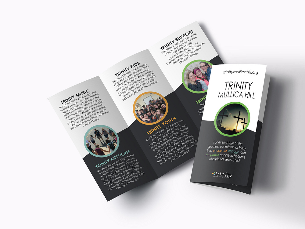 Church Brochure Design by Mike Ralph on Dribbble