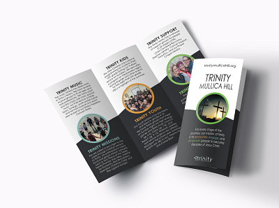 Church Brochure Design adobe indesign branding brochure design brochure mockup church marketing design graphic design logo print design