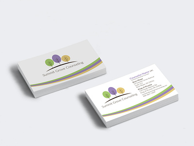 Counseling Services Business Card Design