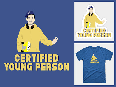 Certified Young Person T-Shirt Design