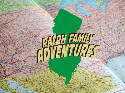 Ralph Family Adventures Logo Design adobe illustrator branding design family adventures graphic design hiking illustration logo logodesign maps outdoors social media design typography vector