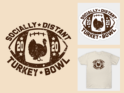 Socially Distant Turkey Bowl Design