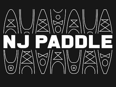 Nj Paddle T-Shirt Design