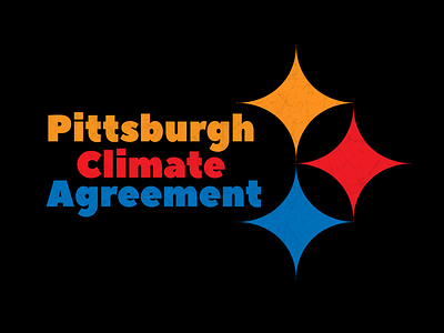 Pittsburgh Climate Agreement T-Shirt Design