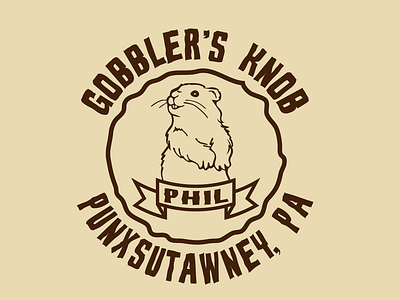 Groundhog Day Punxsutawney Phil T-Shirt Design adobe illustrator design graphic design graphic tees illustration logo print design sticker design t shirt design typography vector