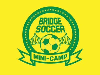 Soccer Camp Logo Design adobe illustrator badge design design graphic design graphic designer logo logo design soccer camp soccer logo typography vector