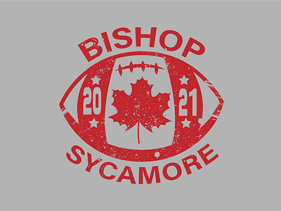 Bishop Sycamore Football T-Shirt Design adobe illustrator design graphic design graphic designer graphic tees illustration logo print design t shirt t shirt design typography vector