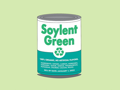 Soylent Green Is People Design adobe illustrator design graphic design illustration logo print design typography vector