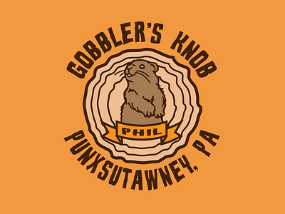 Punxsutawney Phil Groundhog Day T-Shirt Design