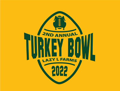 Turkey Bowl 2022 T-Shirt Design adobe illustrator design freelance graphic designer graphic design graphic tees illustration logo print design t shirt t shirt design typography vector