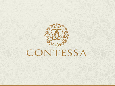 CONTESSA BRIDAL brand brand design branding branding design design icon logo