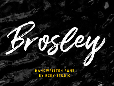 Brosley Font