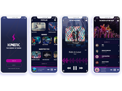 Kinetic Music App