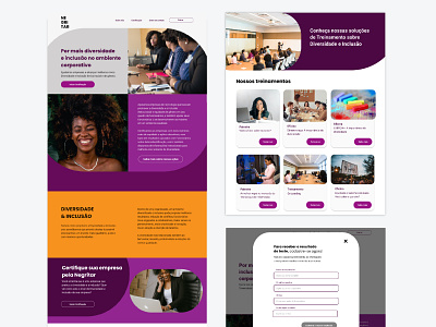 Diversity and Inclusion on corporative enviroment design diversity inclusion uidesign uxdesign uxuidesign